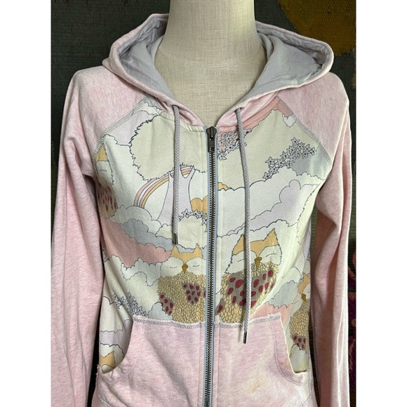 Anthropologie Whimsical Owl Hoodie S - Picture 11 of 16